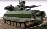 [ẢNH] Được tái triển khai, robot 'tử thần' Uran-9 Nga sẽ phô diễn bản năng sát thủ
