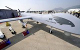 [ẢNH] 'Ác điểu' Wing Loong Trung Quốc lại bị phiến quân Hồi giáo bắn cháy