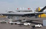 [ẢNH] 'Ác điểu' Wing Loong Trung Quốc lại bị phiến quân Hồi giáo bắn cháy