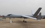 [ẢNH] 'Ác điểu' Wing Loong Trung Quốc lại bị phiến quân Hồi giáo bắn cháy