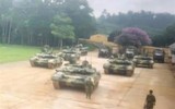 [ẢNH] Sức mạnh từ 'chiến tăng' T-90S Việt Nam vừa xuất hiện