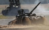[ẢNH] Sức mạnh từ 'chiến tăng' T-90S Việt Nam vừa xuất hiện