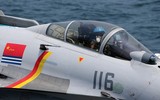 [ẢNH] Tiêm kích J-15 bị ví như 'thanh kiếm cùn' của tàu sân bay Trung Quốc