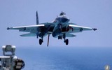 [ẢNH] Tiêm kích J-15 bị ví như 'thanh kiếm cùn' của tàu sân bay Trung Quốc