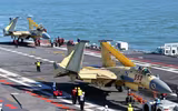 [ẢNH] Tiêm kích J-15 bị ví như 'thanh kiếm cùn' của tàu sân bay Trung Quốc