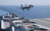 [ẢNH] Tiêm kích J-15 bị ví như 'thanh kiếm cùn' của tàu sân bay Trung Quốc