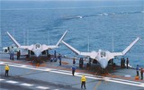 [ẢNH] Tiêm kích J-15 bị ví như 'thanh kiếm cùn' của tàu sân bay Trung Quốc