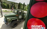 [ẢNH] Dân quân miền Đông dùng vũ khí mạnh sau bom hạt nhân đối đầu quân đội Ukraine