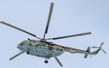 [ẢNH] Trực thăng Mi-8 Nga lại rơi sau khi Su-57 lao xuống đất
