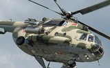 [ẢNH] Trực thăng Mi-8 Nga lại rơi sau khi Su-57 lao xuống đất