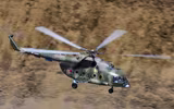 [ẢNH] Trực thăng Mi-8 Nga lại rơi sau khi Su-57 lao xuống đất