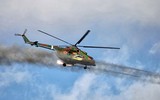 [ẢNH] Trực thăng Mi-8 Nga lại rơi sau khi Su-57 lao xuống đất
