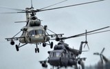 [ẢNH] Trực thăng Mi-8 Nga lại rơi sau khi Su-57 lao xuống đất