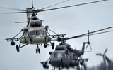 [ẢNH] Trực thăng Mi-8 Nga lại rơi sau khi Su-57 lao xuống đất