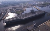 [ẢNH] Tổng thống Trump ngăn chặn loại biên tàu sân bay đang làm Iran lo sợ