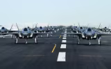 [ẢNH] Mỹ ồ ạt đưa 52 'chiến thần' F-35A tập trận lớn nhất lịch sử, đề phòng chiến tranh