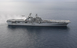 [ẢNH] Mỹ bất ngờ đem siêu tàu đổ bộ cùng F-35 tới thị uy gần Trung Quốc