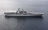 [ẢNH] Mỹ bất ngờ đem siêu tàu đổ bộ cùng F-35 tới thị uy gần Trung Quốc