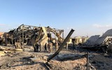 [ẢNH] Căn cứ quân sự Mỹ tan hoang sau khi dính ‘mưa tên lửa’ Iran