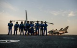 [ẢNH] Cận cảnh tàu sân bay hạt nhân duy nhất ngoài Mỹ vừa áp sát Iran