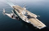 [ẢNH] Cận cảnh tàu sân bay hạt nhân duy nhất ngoài Mỹ vừa áp sát Iran