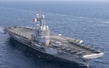 [ẢNH] Cận cảnh tàu sân bay hạt nhân duy nhất ngoài Mỹ vừa áp sát Iran