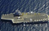 [ẢNH] Cận cảnh tàu sân bay hạt nhân duy nhất ngoài Mỹ vừa áp sát Iran
