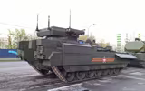 [ẢNH] Uy lực khủng khiếp từ xe chiến đấu bộ binh T-15 Armata của Nga