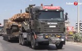 [ẢNH] Thổ Nhĩ Kỳ đưa hàng loạt xe tăng hạng nặng vào chiến trường Syria