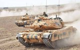 [ẢNH] Thổ Nhĩ Kỳ đưa hàng loạt xe tăng hạng nặng vào chiến trường Syria