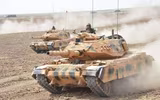 [ẢNH] Thổ Nhĩ Kỳ đưa hàng loạt xe tăng hạng nặng vào chiến trường Syria