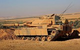 [ẢNH] Thổ Nhĩ Kỳ đưa hàng loạt xe tăng hạng nặng vào chiến trường Syria