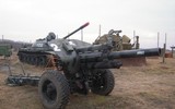 [ẢNH] Lựu pháo Liên Xô giúp Syria tung bão lửa vào đầu phiến quân