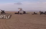 [ẢNH] Lựu pháo Liên Xô giúp Syria tung bão lửa vào đầu phiến quân