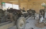 [ẢNH] Lựu pháo Liên Xô giúp Syria tung bão lửa vào đầu phiến quân
