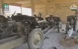 [ẢNH] Lựu pháo Liên Xô giúp Syria tung bão lửa vào đầu phiến quân