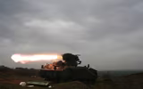 [ẢNH] Trúng tên lửa Syria, đoàn xe bọc thép Thổ Nhĩ Kỳ nát vụn khi chưa kịp tham chiến