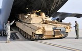[ẢNH] Xe tăng Mỹ bất ngờ quay lại Syria, tình hình Trung Đông đột ngột căng thẳng