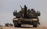 [ẢNH] Xe tăng Mỹ bất ngờ quay lại Syria, tình hình Trung Đông đột ngột căng thẳng