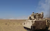 [ẢNH] Mỹ tung vào Syria hàng loạt xe chiến đấu bộ binh M2 Bradley - 