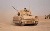 [ẢNH] Mỹ tung vào Syria hàng loạt xe chiến đấu bộ binh M2 Bradley - 
