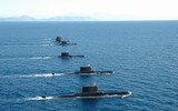 [ẢNH] Hạm đội tàu ngầm Thổ Nhĩ Kỳ chặn đường tàu Nga tới Syria?