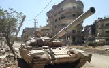 [ẢNH] Phiến quân đánh rát, lính Syria bỏ cả chiến tăng T-72 để tháo chạy
