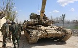 [ẢNH] Phiến quân đánh rát, lính Syria bỏ cả chiến tăng T-72 để tháo chạy