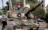 [ẢNH] Phiến quân đánh rát, lính Syria bỏ cả chiến tăng T-72 để tháo chạy
