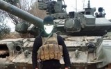 [ẢNH] Chưa kịp thị uy Thổ Nhĩ Kỳ, siêu tăng T-90A Syria đã bị phiến quân tóm sống