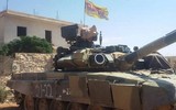 [ẢNH] Chưa kịp thị uy Thổ Nhĩ Kỳ, siêu tăng T-90A Syria đã bị phiến quân tóm sống