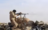 [ẢNH] Lính Thổ Nhĩ Kỳ ôm súng máy Nga xông pha chiến trường Syria