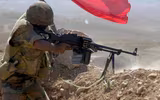 [ẢNH] Lính Thổ Nhĩ Kỳ ôm súng máy Nga xông pha chiến trường Syria