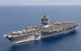 [ẢNH] Siêu tàu sân bay Mỹ lừng lững tiến vào Địa Trung Hải, Syria lại thêm nóng bỏng